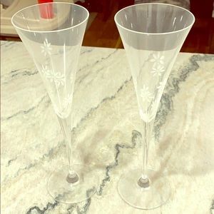 Kate slade champagne flutes